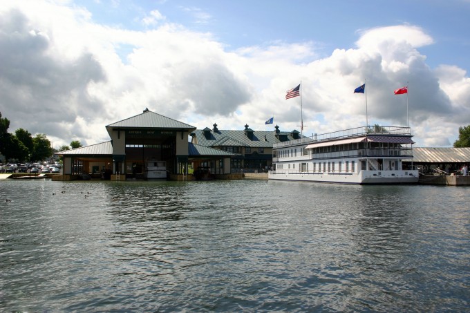 View of the Campus from the Water