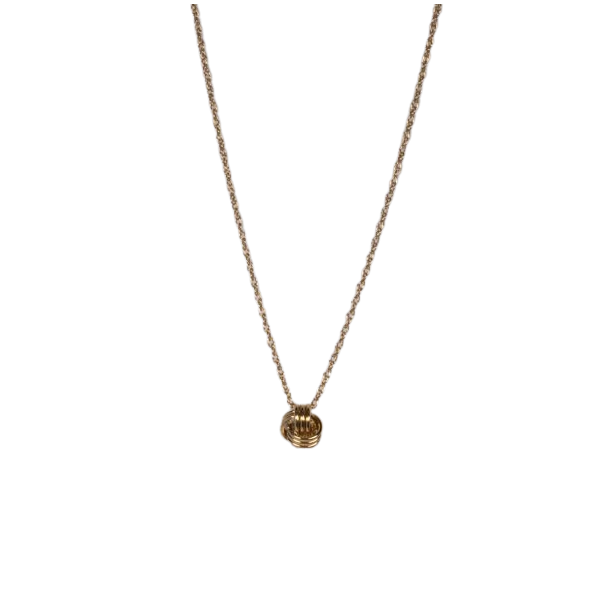 14K-Gold-Knot-with-Gold-Chain